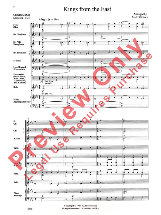 Kings from the East 總譜 | 小雅音樂 Hsiaoya Music