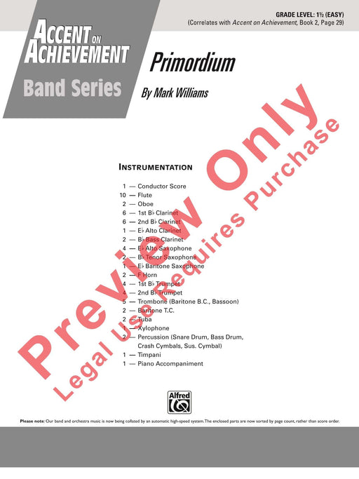 Primordium 總譜 | 小雅音樂 Hsiaoya Music