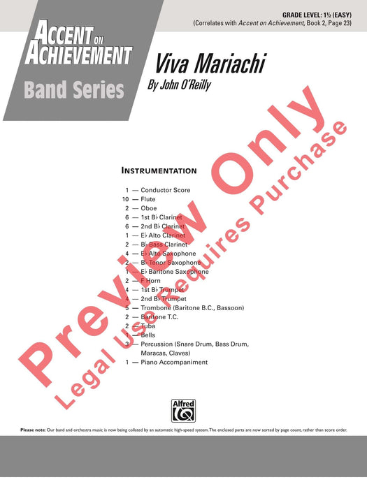 Viva Mariachi Trumpet Solo and Section Feature 詠唱調 小號 獨奏 樂節 總譜 | 小雅音樂 Hsiaoya Music