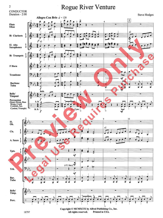 Rogue River Venture 總譜 | 小雅音樂 Hsiaoya Music