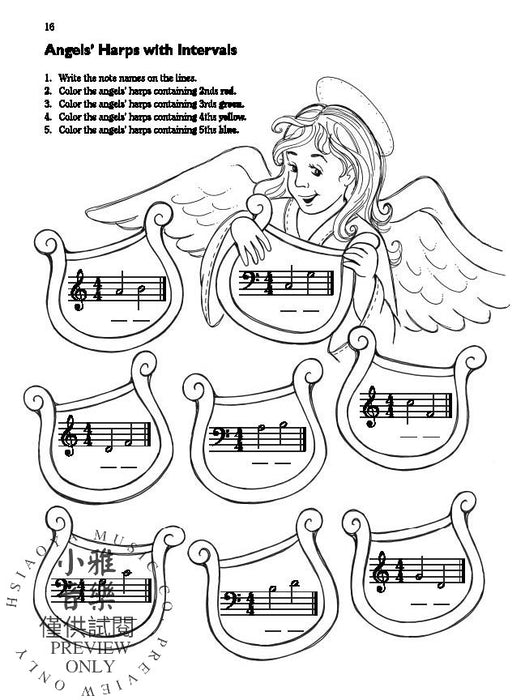 Christmas Carol Activity Book, Book 2 11 Christmas Favorites with Corresponding Musical Activity Pages for Elementary to Late Elementary Pianists 耶誕頌歌 | 小雅音樂 Hsiaoya Music