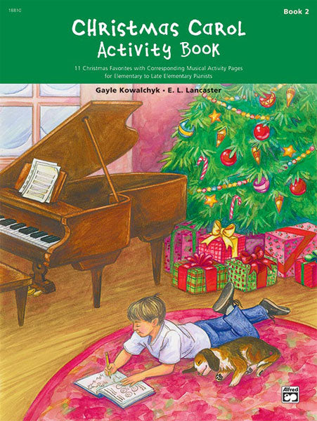 Christmas Carol Activity Book, Book 2 11 Christmas Favorites with Corresponding Musical Activity Pages for Elementary to Late Elementary Pianists 耶誕頌歌 | 小雅音樂 Hsiaoya Music
