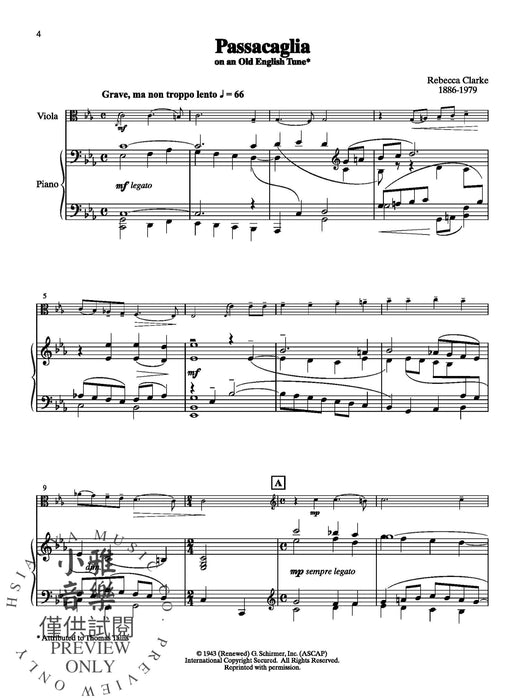 Solos for Young Violists Viola Part and Piano Acc., Volume 5 Selections from the Viola Repertoire 獨奏 中提琴 鋼琴 中提琴 | 小雅音樂 Hsiaoya Music