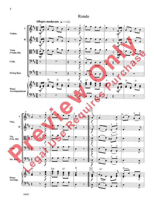 Mozart Minuet and Rondo 莫札特 小步舞曲 迴旋曲 總譜 | 小雅音樂 Hsiaoya Music