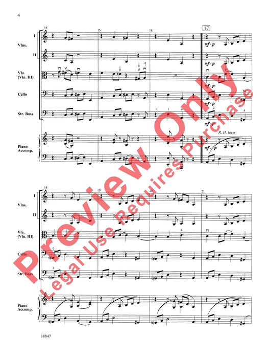 Goblin Dance Viola Section Feature 舞曲 中提琴樂節 總譜 | 小雅音樂 Hsiaoya Music