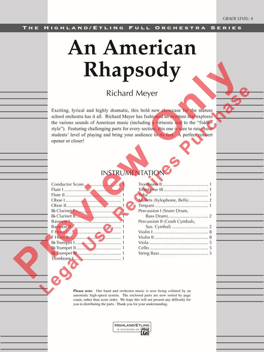 An American Rhapsody 狂想曲 | 小雅音樂 Hsiaoya Music