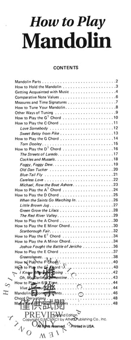 How to Play Mandolin A Complete Mandolin Course for the Beginner That Is Easy and Fun to Play 曼陀林琴 曼陀林琴 | 小雅音樂 Hsiaoya Music