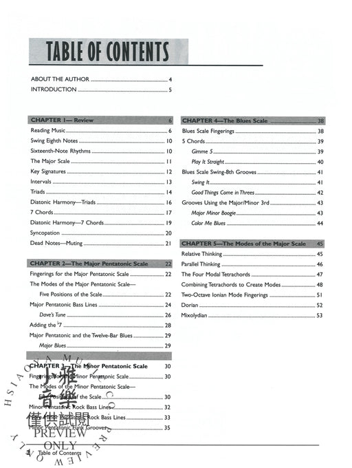 The Complete Electric Bass Method: Intermediate Electric Bass | 小雅音樂 Hsiaoya Music