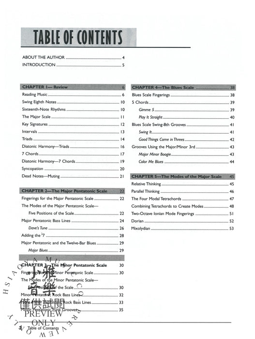 The Complete Electric Bass Method: Intermediate Electric Bass | 小雅音樂 Hsiaoya Music