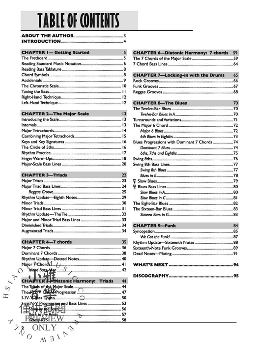 The Complete Electric Bass Method: Beginning Electric Bass | 小雅音樂 Hsiaoya Music