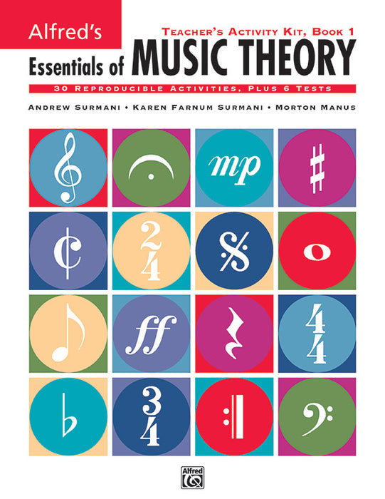Alfred's Essentials of Music Theory: Teacher's Activity Kit, Book 1 音樂理論 | 小雅音樂 Hsiaoya Music