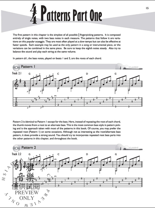 Fingerpicking Pattern Encyclopedia Over 200 Useful Fingerpicking Patterns | 小雅音樂 Hsiaoya Music