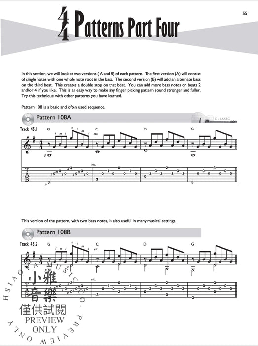 Fingerpicking Pattern Encyclopedia Over 200 Useful Fingerpicking Patterns | 小雅音樂 Hsiaoya Music