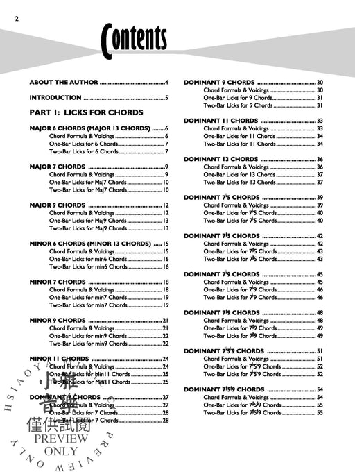 Jazz Licks Encyclopedia Over 280 Useful Jazz Guitar Licks 爵士音樂吉他 | 小雅音樂 Hsiaoya Music