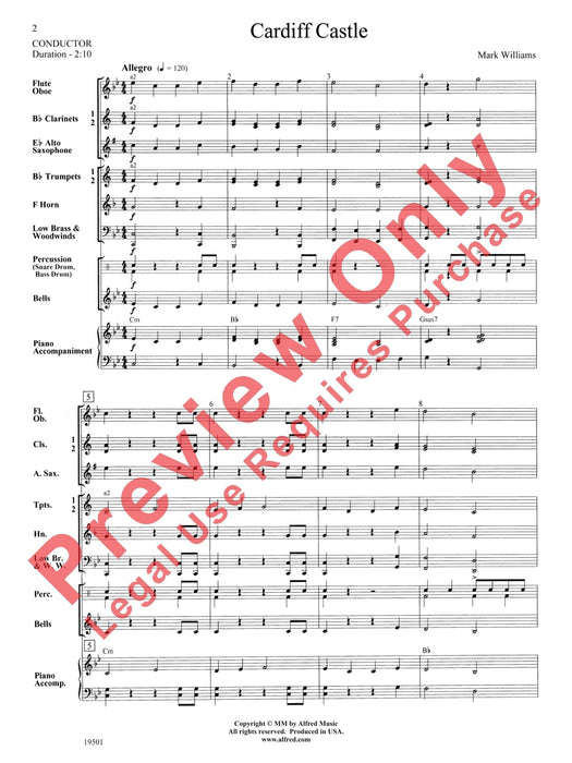 Cardiff Castle 總譜 | 小雅音樂 Hsiaoya Music