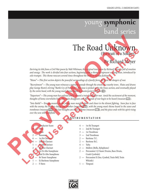 The Road Unknown 總譜 | 小雅音樂 Hsiaoya Music