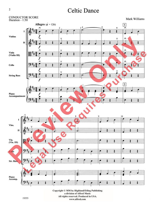 Celtic Dance 舞曲 總譜 | 小雅音樂 Hsiaoya Music