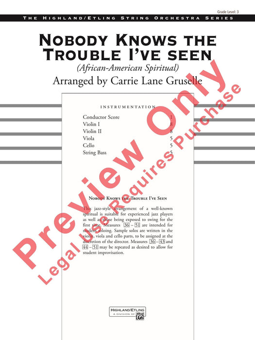 Nobody Knows the Trouble I've Seen | 小雅音樂 Hsiaoya Music