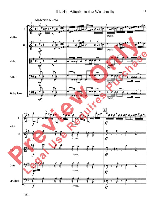 Selections from Don Quixote Suite 唐吉訶德組曲 總譜 | 小雅音樂 Hsiaoya Music