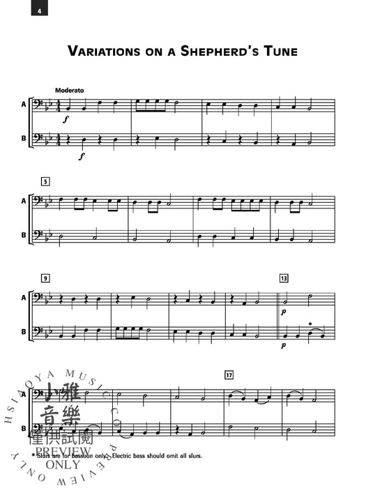 Accent on Ensembles, Book 1 Duets, Trios and Quartets for Flexible Instrumentation Correlated with Accent on Achievement, Book 1 二重奏 三重奏 四重奏 配器法 | 小雅音樂 Hsiaoya Music