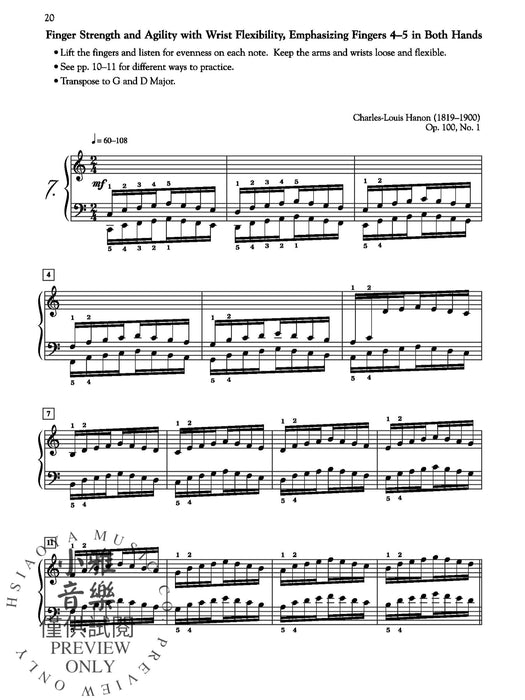 Burgmüller, Czerny & Hanon: Piano Studies Selected for Technique and Musicality, Book 1 鋼琴 | 小雅音樂 Hsiaoya Music