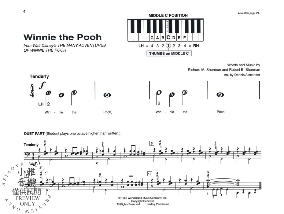 Alfred's Basic Piano Library: Top Hits! Solo Book 1A 鋼琴 獨奏 | 小雅音樂 Hsiaoya Music