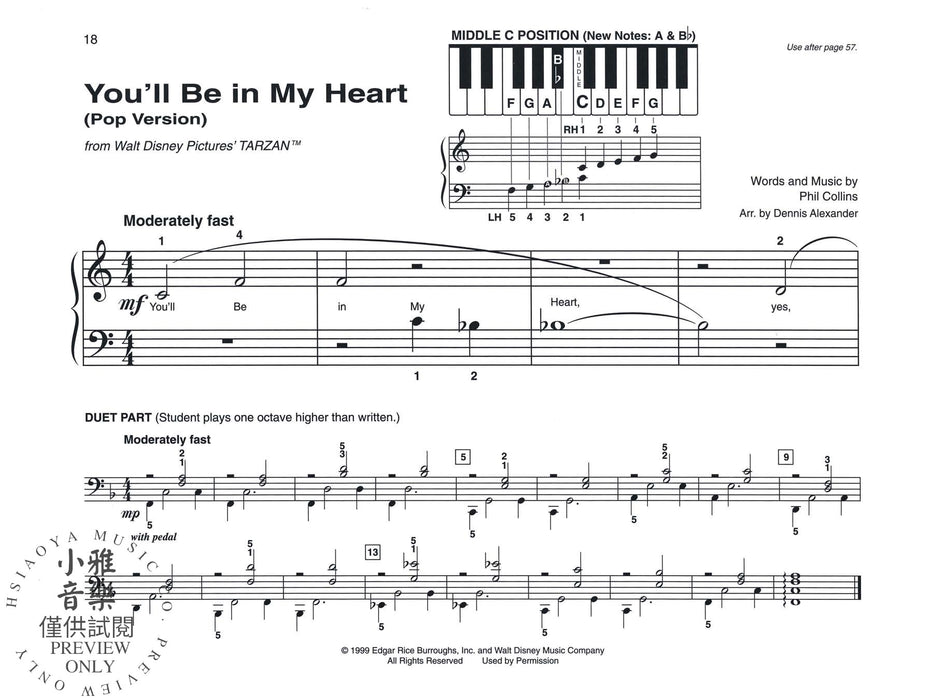 Alfred's Basic Piano Library: Top Hits! Solo Book 1A 鋼琴 獨奏 | 小雅音樂 Hsiaoya Music