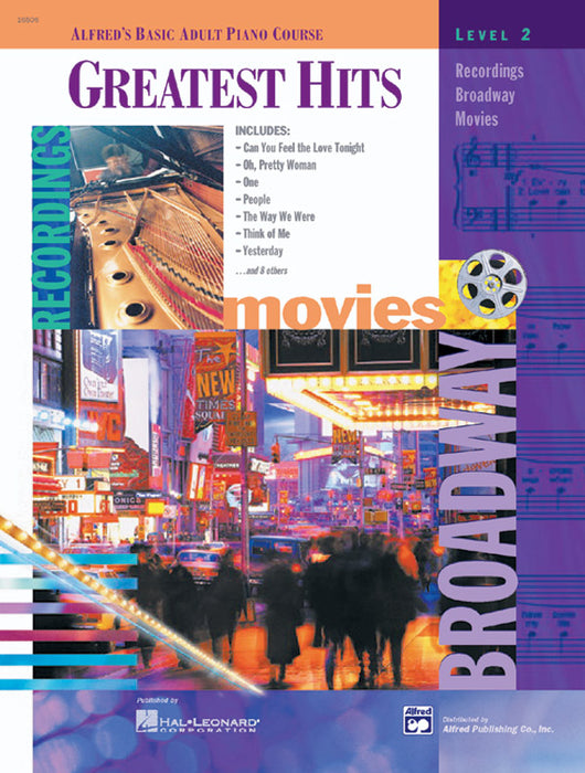 Alfred's Basic Adult Piano Course: Greatest Hits Book 2 鋼琴 | 小雅音樂 Hsiaoya Music