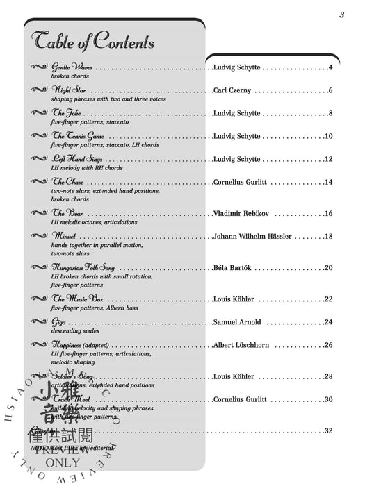 Beautiful Etudes, Book 2 練習曲 | 小雅音樂 Hsiaoya Music