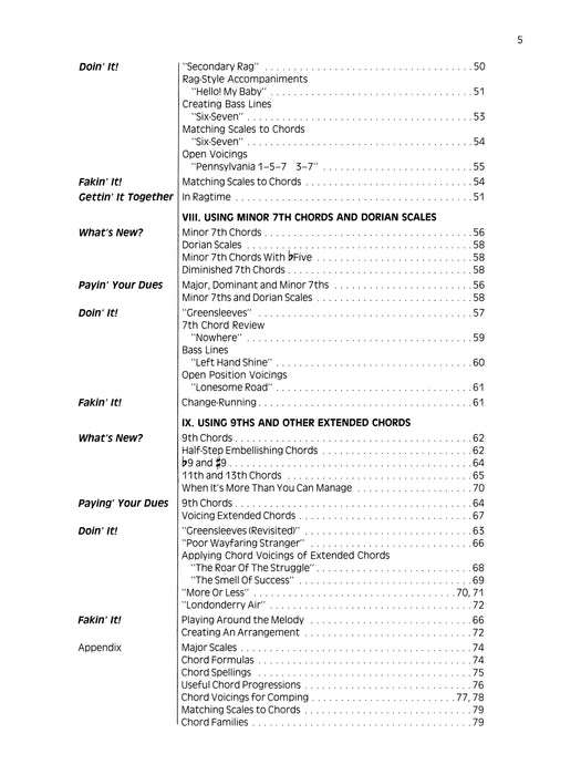 Lead Lines and Chord Changes A Practical How-To Approach for Keyboardists 和弦 | 小雅音樂 Hsiaoya Music