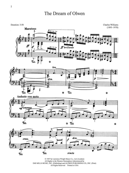 Williams: The Dream of Olwen | 小雅音樂 Hsiaoya Music
