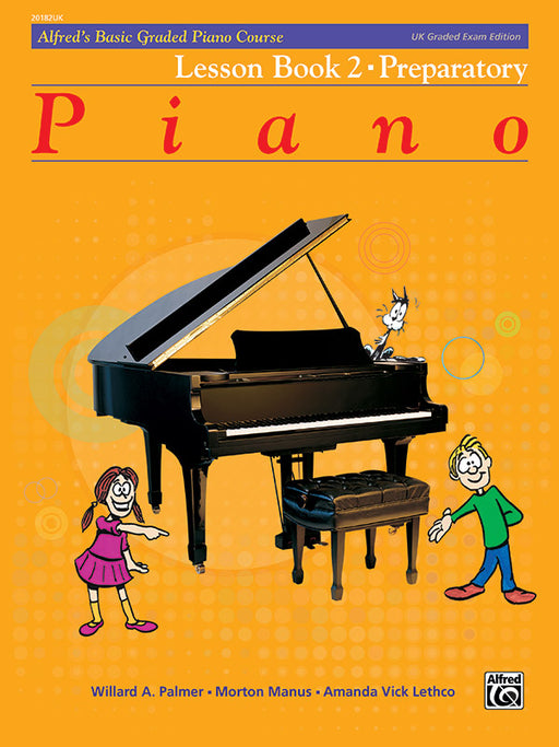 Alfred's Basic Graded Piano Course, Lesson Book 2 Preparatory 鋼琴 | 小雅音樂 Hsiaoya Music