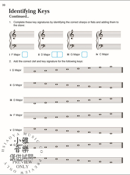 Alfred's Basic Graded Piano Course, Theory Book 3 Grade 1 鋼琴 | 小雅音樂 Hsiaoya Music