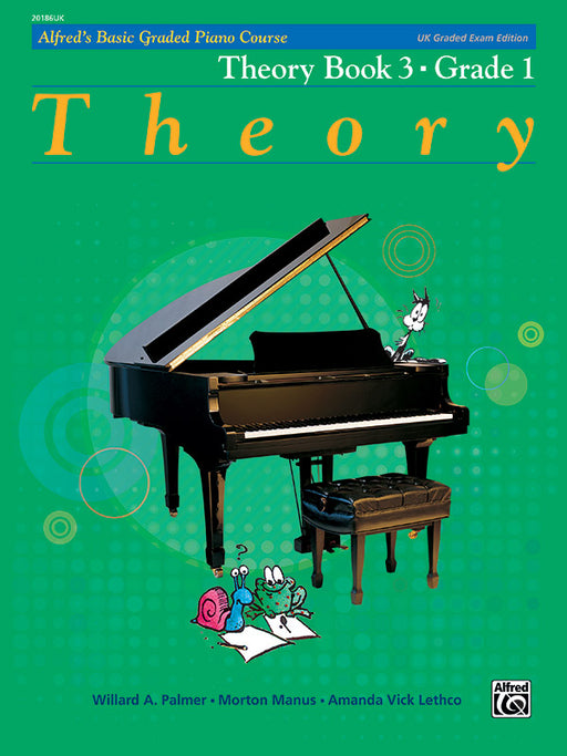 Alfred's Basic Graded Piano Course, Theory Book 3 Grade 1 鋼琴 | 小雅音樂 Hsiaoya Music