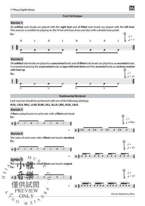 The Drum Master Key A Compact Guide to Musical Expression 鼓 | 小雅音樂 Hsiaoya Music