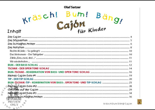 Kräsch! Bum! Bäng! Cajón für Kinder | 小雅音樂 Hsiaoya Music