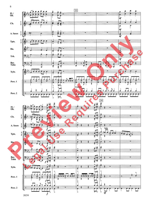 Fiesta Blues 藍調 總譜 | 小雅音樂 Hsiaoya Music