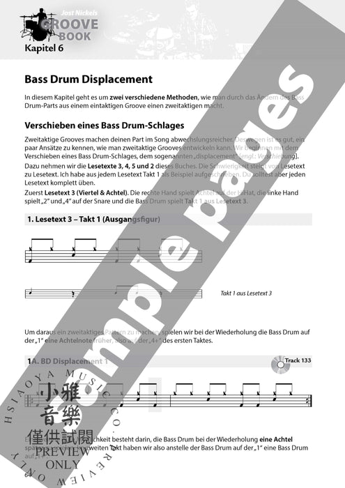 Jost Nickel's Groove Book | 小雅音樂 Hsiaoya Music