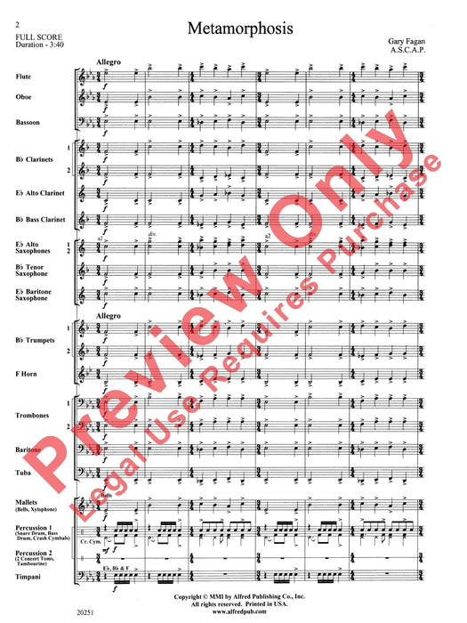 Metamorphosis 變形 總譜 | 小雅音樂 Hsiaoya Music