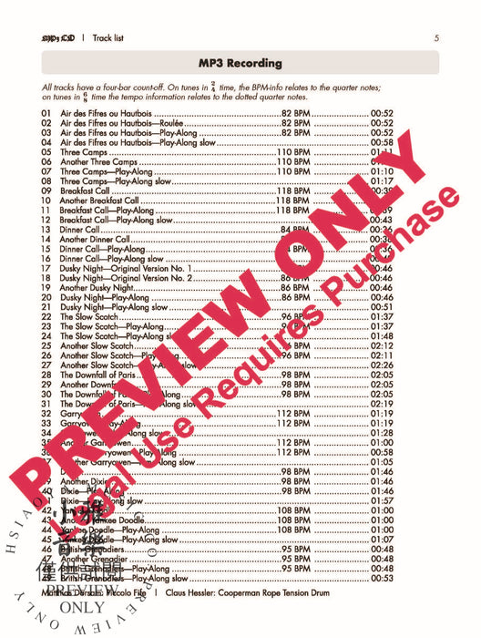 Claus Hessler's Camp Duty Update Snare Drum Rudiments: Bridging the Gap Between Past and Present 鼓 | 小雅音樂 Hsiaoya Music