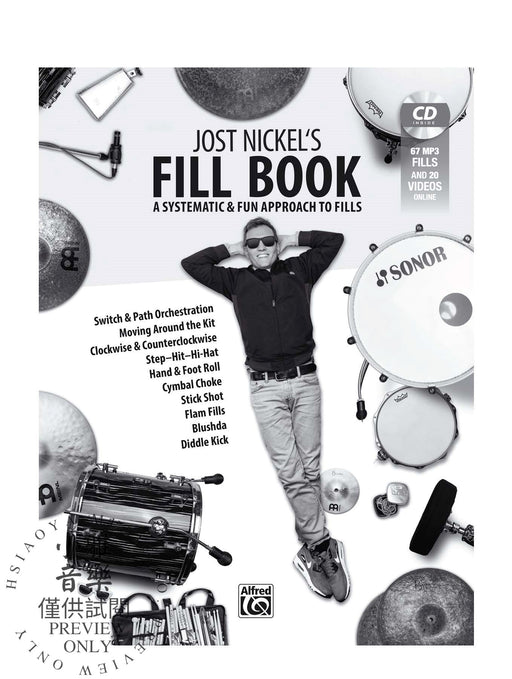 Jost Nickel's Fill Book A Systematic & Fun Approach to Fills | 小雅音樂 Hsiaoya Music