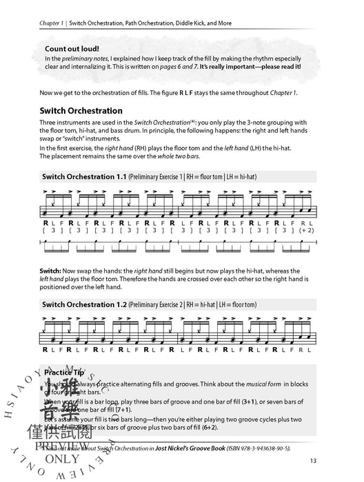 Jost Nickel's Fill Book A Systematic & Fun Approach to Fills | 小雅音樂 Hsiaoya Music
