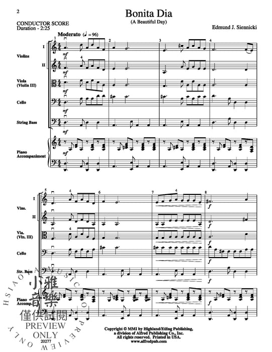 Bonita Dia | 小雅音樂 Hsiaoya Music