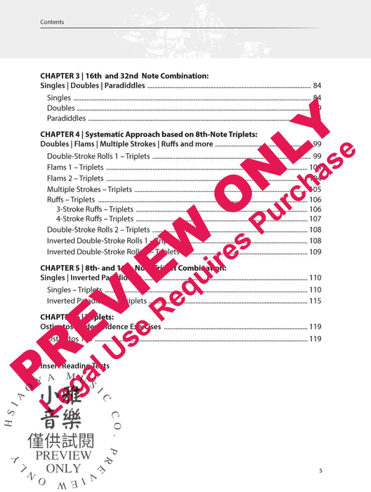 Jost Nickel's Snare Book | 小雅音樂 Hsiaoya Music