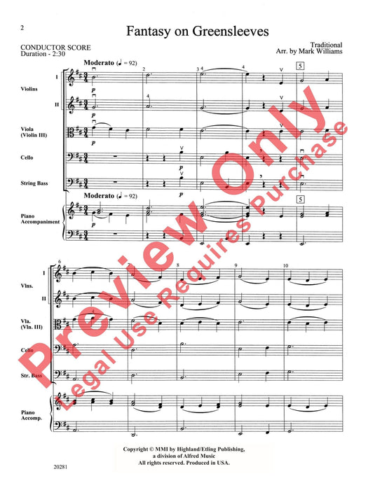 Fantasy on Greensleeves 幻想曲綠袖子 | 小雅音樂 Hsiaoya Music