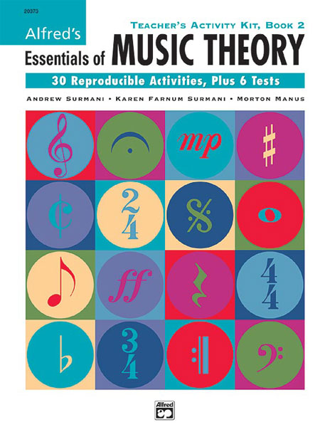 Alfred's Essentials of Music Theory: Teacher's Activity Kit, Book 2 音樂理論 | 小雅音樂 Hsiaoya Music