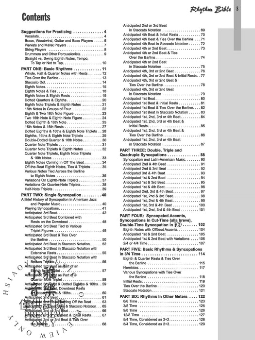 The Rhythm Bible 節奏 | 小雅音樂 Hsiaoya Music