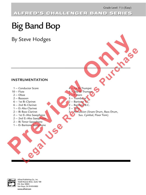 Big Band Bop 大樂隊 總譜 | 小雅音樂 Hsiaoya Music