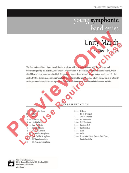 Unity March 進行曲 總譜 | 小雅音樂 Hsiaoya Music