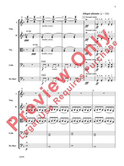 Curse of the Rosin Eating Zombies from Outer Space 總譜 | 小雅音樂 Hsiaoya Music